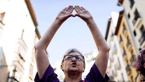 Protesta contra la libertad de La Manada Protesta contra la libertad de La Manada
