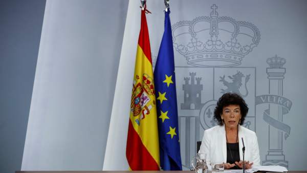 La portavoz del Gobierno y ministra de Educación, Isabel Celáa, en una imagen de archivo en la Moncloa. La portavoz del Gobierno y ministra de Educación, Isabel Celáa, en una imagen de archivo en la Moncloa.