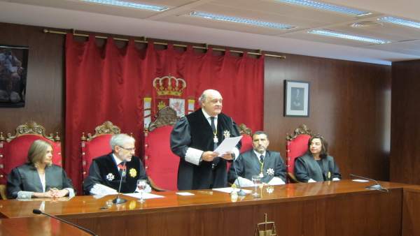 El presidente del Tribunal Superior de Justicia de Navarra, Joaquín Galve El presidente del Tribunal Superior de Justicia de Navarra, Joaquín Galve