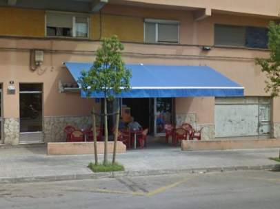 Bar cerrado en Palma