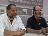 Pedro Jiménez, junto a Rafael Sánchez Rufo.