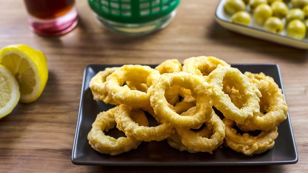 Calamares rebozados Calamares rebozados