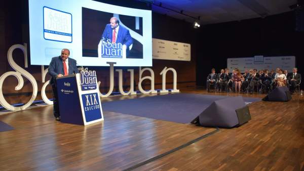 El vicepresidente primero del Gobierno regional, José Luis Martínez Guijarro El vicepresidente primero del Gobierno regional, José Luis Martínez Guijarro