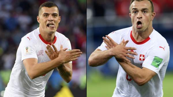 Xhaka y Shaqiri Xhaka y Shaqiri