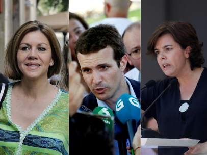 Cospedal, Casado y Santamaría