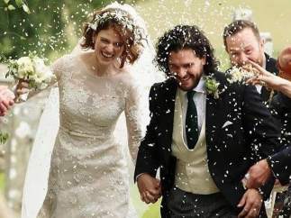Kit Harington y Rose Leslie