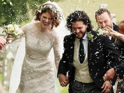 Kit Harington y Rose Leslie
