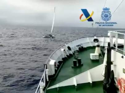 Operación contra el narcotráfico en Canarias