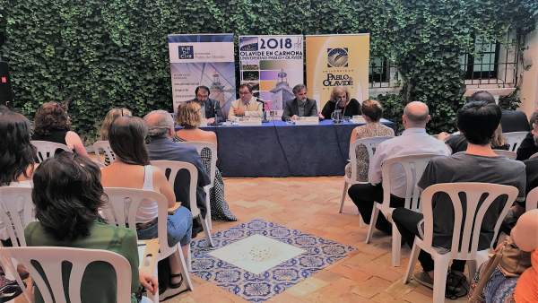 Inauguración de los cursos de verano de la UPO el pasado lunes Inauguración de los cursos de verano de la UPO el pasado lunes