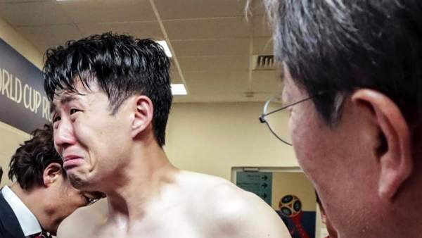 Las lágrimas de Son Heung-min Las lágrimas de Son Heung-min
