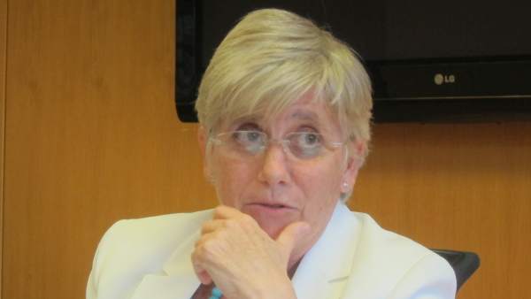 La exconsellera de Enseñanza, Clara Ponsatí. La exconsellera de Enseñanza, Clara Ponsatí.