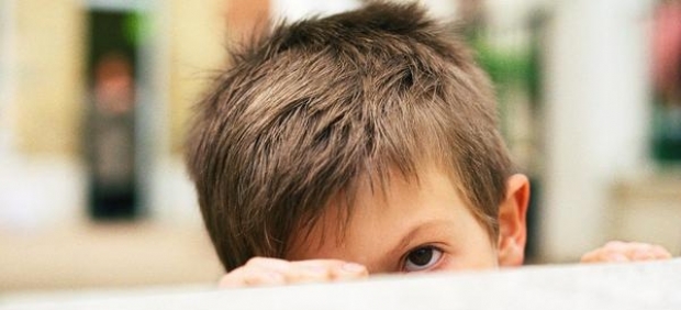 Niño con miedo