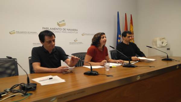 Carlos Couso, Laura Pérez y Rubén Velasco Carlos Couso, Laura Pérez y Rubén Velasco