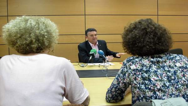 Rueda de prensa Enrique Ayuso (PSOE Murcia) Rueda de prensa Enrique Ayuso (PSOE Murcia)