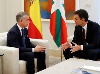 Pedro Sánchez E Íñigo Urkullu.