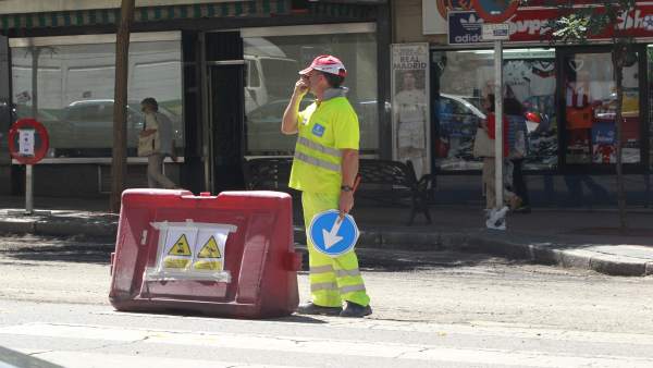 Obrero, obreros, obras, calle, trabajador Obrero, obreros, obras, calle, trabajador