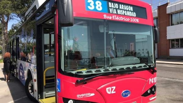 Autobús eléctrico de la línea 38 Autobús eléctrico de la línea 38