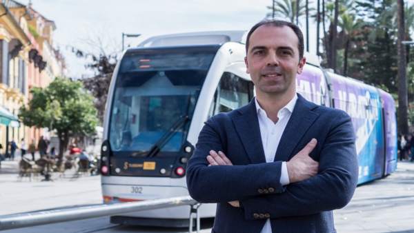 El portavoz de Cs en Sevilla, Javier Millán El portavoz de Cs en Sevilla, Javier Millán