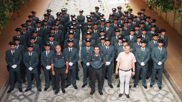 Recepción de agentes de Guardia Civil cara al verano Recepción de agentes de Guardia Civil cara al verano