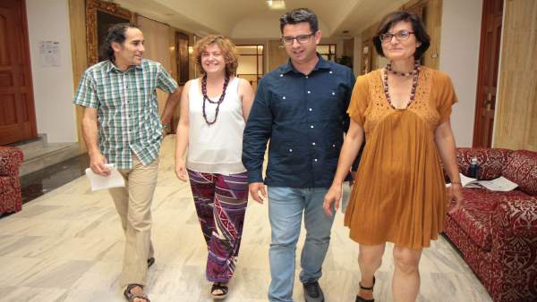 Los concejales de IU en el Ayuntamiento de Córdoba Los concejales de IU en el Ayuntamiento de Córdoba