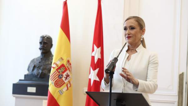 Rueda de prensa de Cristina Cifuentes Rueda de prensa de Cristina Cifuentes