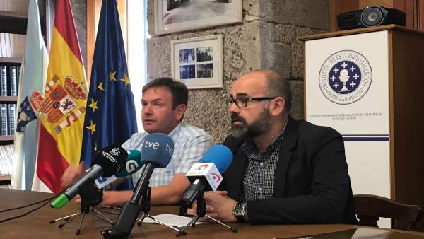 El alcalde de Sada y el concejal representante en la comisión de Meirás El alcalde de Sada y el concejal representante en la comisión de Meirás
