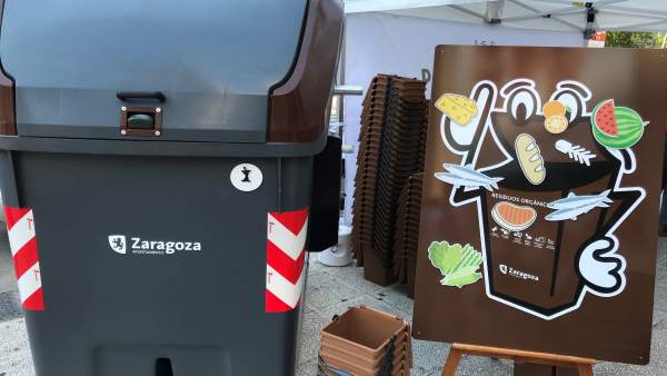 Contenedor de materia orgánica y campaña '¡Dale al marrón!' Contenedor de materia orgánica y campaña '¡Dale al marrón!'