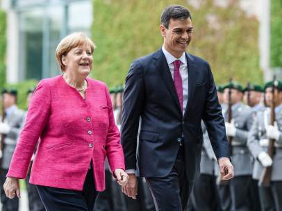 Sánchez y Merkel
