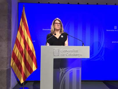 La portavoz del Govern, Elsa Artadi.