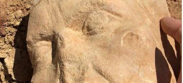 Busto de una posible diosa egipcia del Siglo II.
