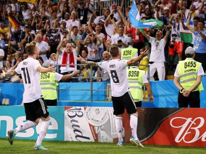 El gol de Kroos que dio la victoria a Alemania frente a Suecia