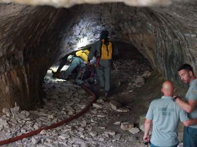 Espeleólogos atrapados en una gruta en Teruel