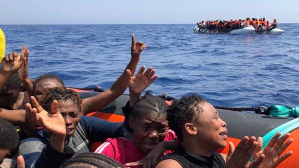 Rescate inmigrantes mediterráneo Rescate inmigrantes mediterráneo