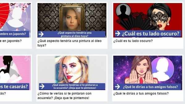 La 'app' externa de Facebook de tests de personalidad que expuso datos de los usuarios La 'app' externa de Facebook de tests de personalidad que expuso datos de los usuarios
