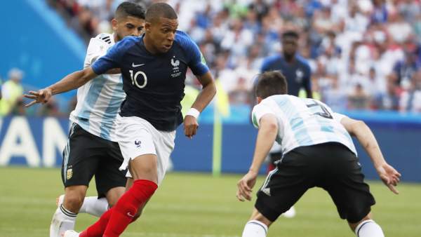 partido francia vs argentina mundial