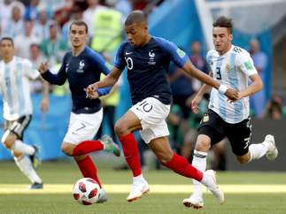 Mbappe héroe en el Francia Argentina