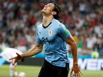 Cavani, el alma por el que reza Uruguay