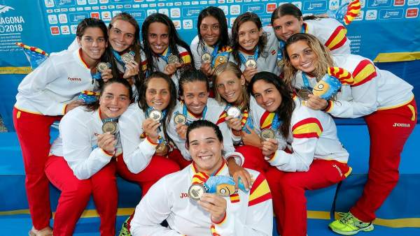 Waterpolo femenino España, campeón en Juegos Mediterráneos Waterpolo femenino España, campeón en Juegos Mediterráneos