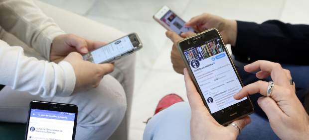 Redes sociales, móvil, móviles, teléfonos, Internet