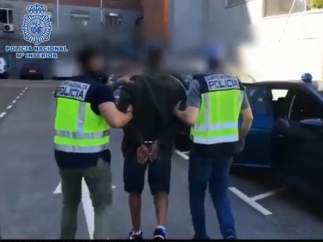 Detenido por quemar contenedores en Madrid