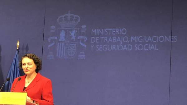 La ministra de Trabajo, Magdalena Valerio La ministra de Trabajo, Magdalena Valerio