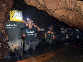 Cueva en Tailandia