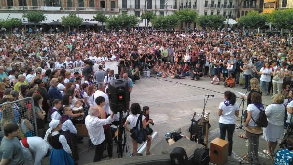 Acto de homenaje a Nagore Laffage Acto de homenaje a Nagore Laffage