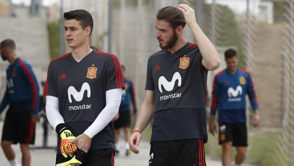 Kepa y De Gea
