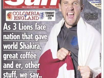 Portada de 'The Sun'