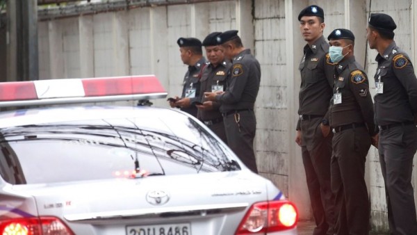Policía Tailandia Policía Tailandia