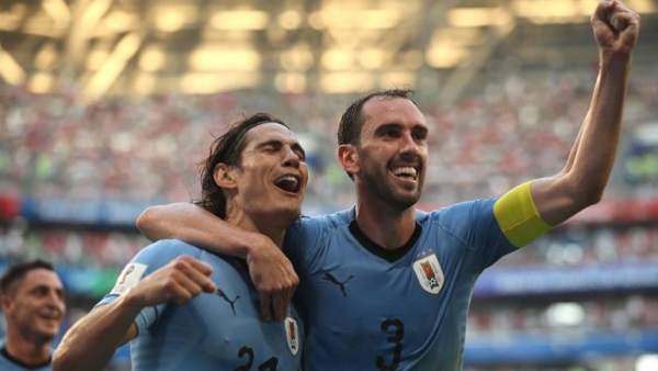 Diego Godín y Cavani, dos de los pilares de Uruguay en Rusia 2018. Diego Godín y Cavani, dos de los pilares de Uruguay en Rusia 2018.