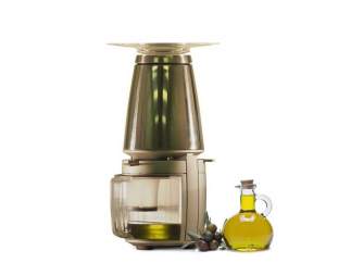Prensa casera para hacer tu propio aceite de oliva.