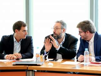 Albert Rivera preside la Ejecutiva Nacional de Ciudadanos
