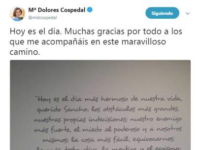 El tuit de la polémica.